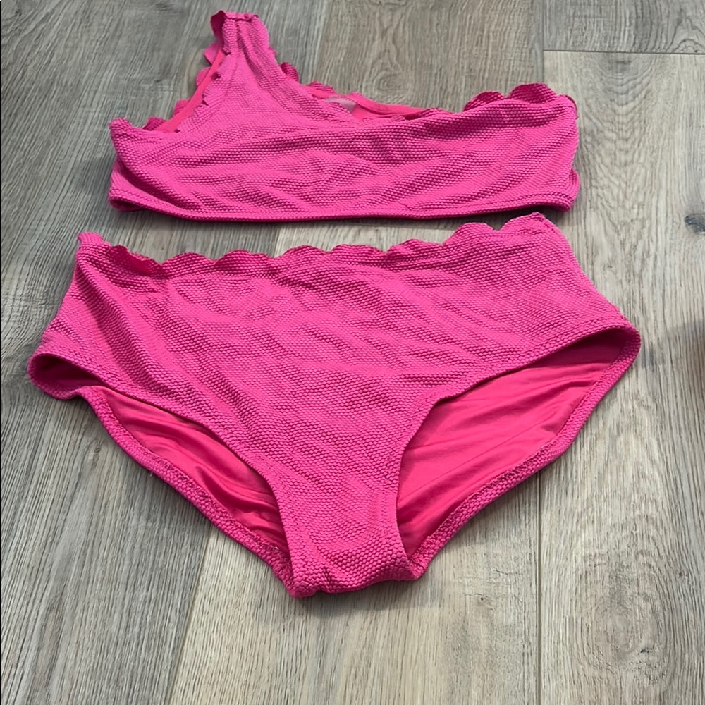 Old Navy Vibrant Pink Bikini Set